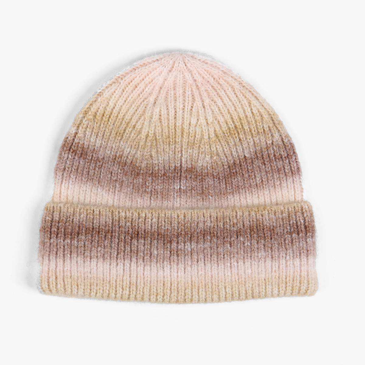Gradient Knit Warm Winter Beanie