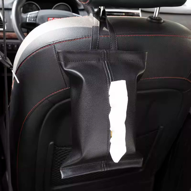PU Car Hanging Tissue Holder
