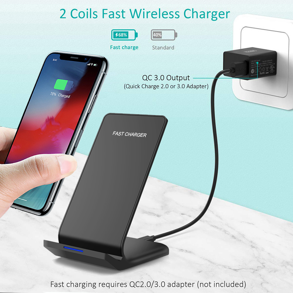 15W Wireless Fast Charging Stand