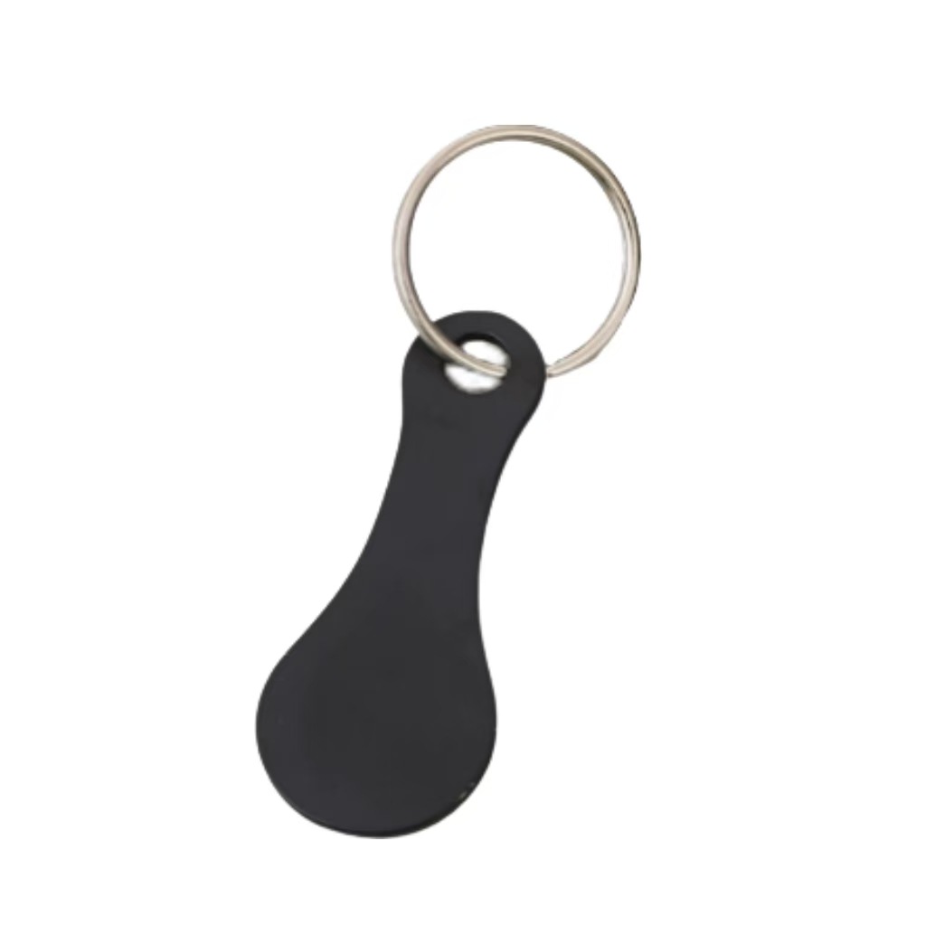 Stainless Steel Supermarket Token Keychain