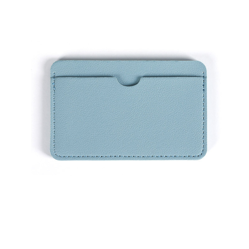 PU Leather 3-Card Wallet