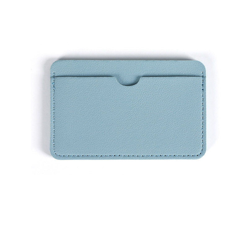 PU Leather 3-Card Wallet