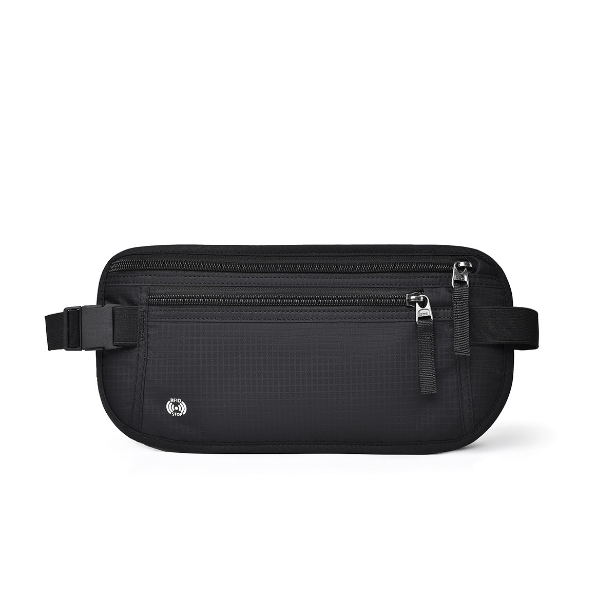 Nylon RFID Blocking Passport Fanny Pack