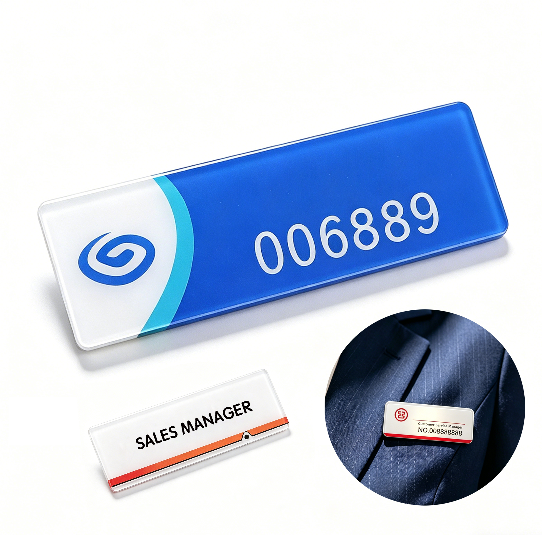 Acrylic Badge