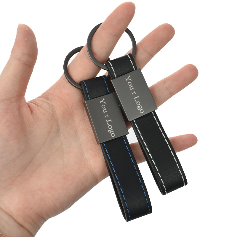 PU Leather Keychain	This keychain is crafted from premium PU leather and paired with sturdy metal accents. Suitable for daily key organization, backpack decoration, corporate promotional gifts, or small presents, it combines stylish PU leather craftsmansh