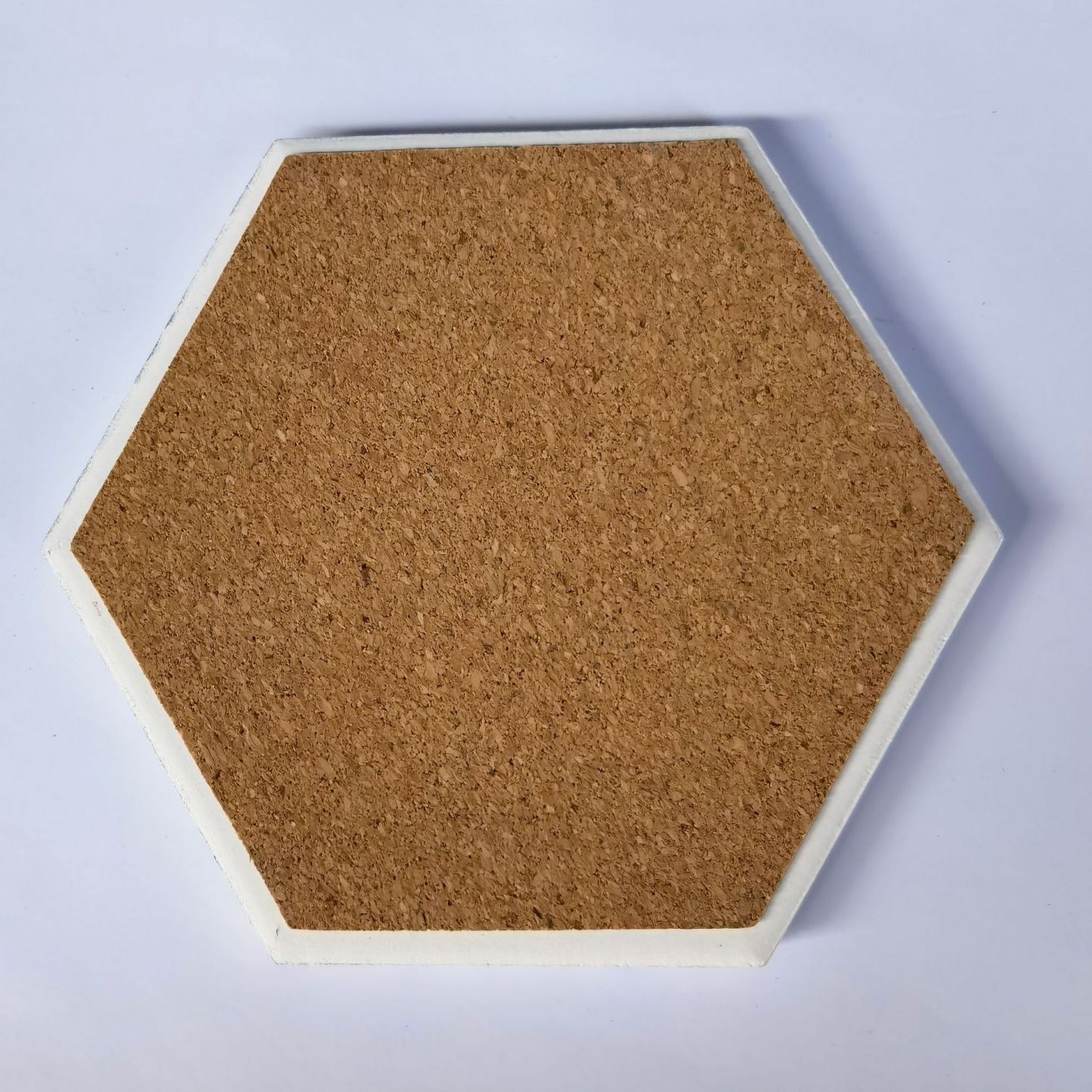 Hexagonal Ceramic Cup Coaster