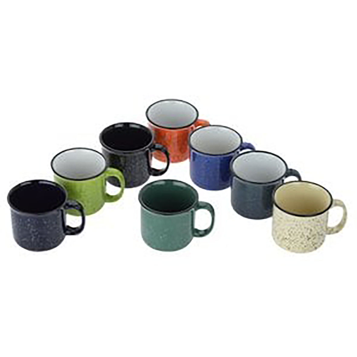 Campfire Ceramic Mug - Colors - 15 oz.