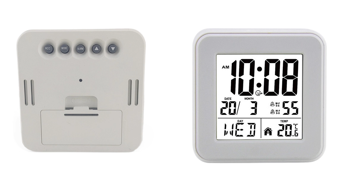 Voice-Activated Alarm Clock with Night Light
