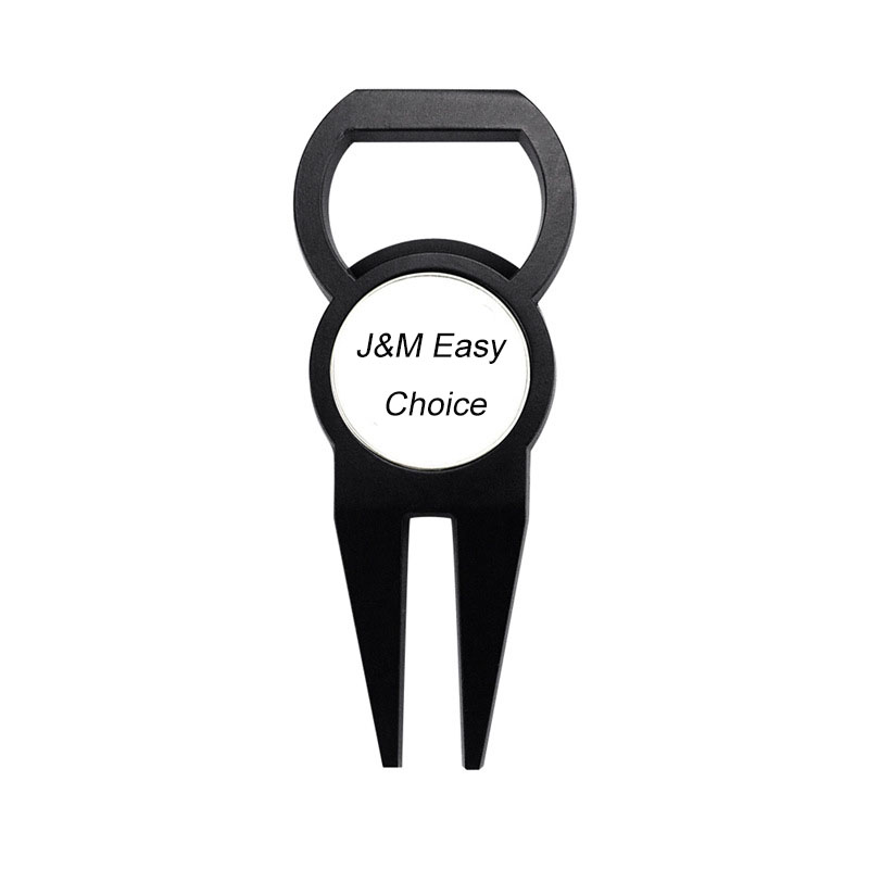 Golf Metal Bottle Opener Ball Fork