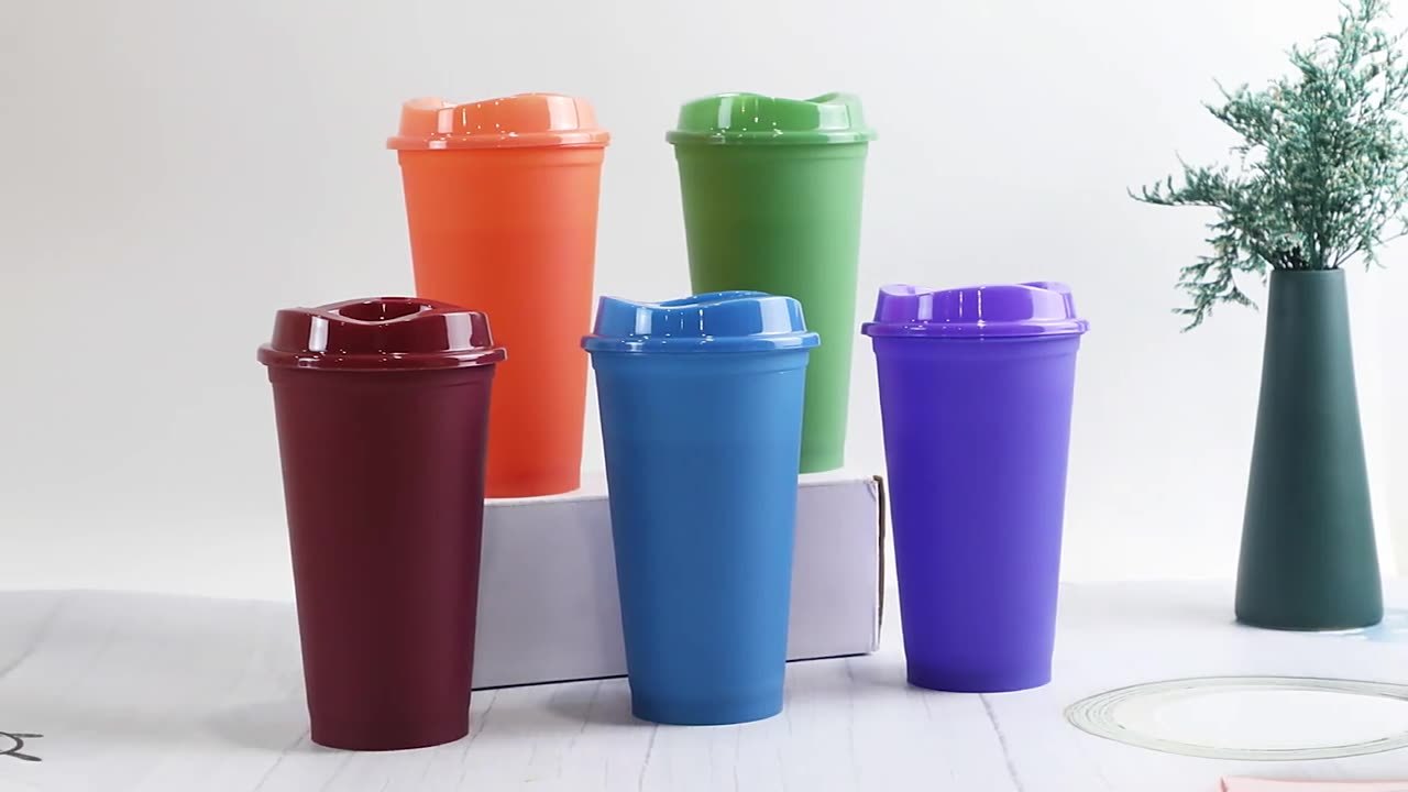 Color Changing Plastic Cup
