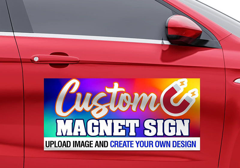 Full-Color Magnetic Car Sticker
