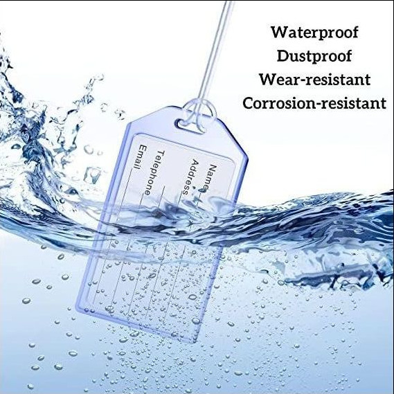 Vertical Clear Card Case