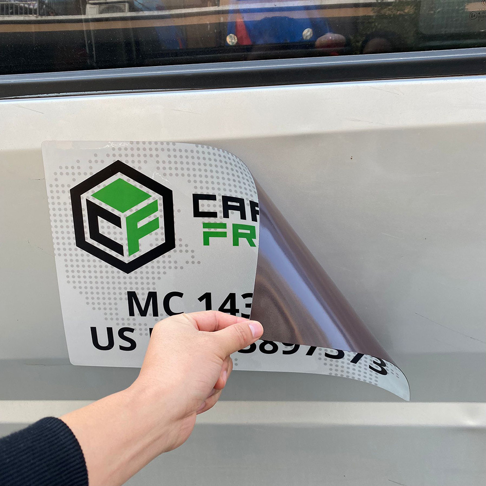 Full-Color Magnetic Car Sticker