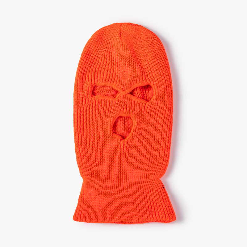 Acrylic 3-Hole Ski Mask Beanie