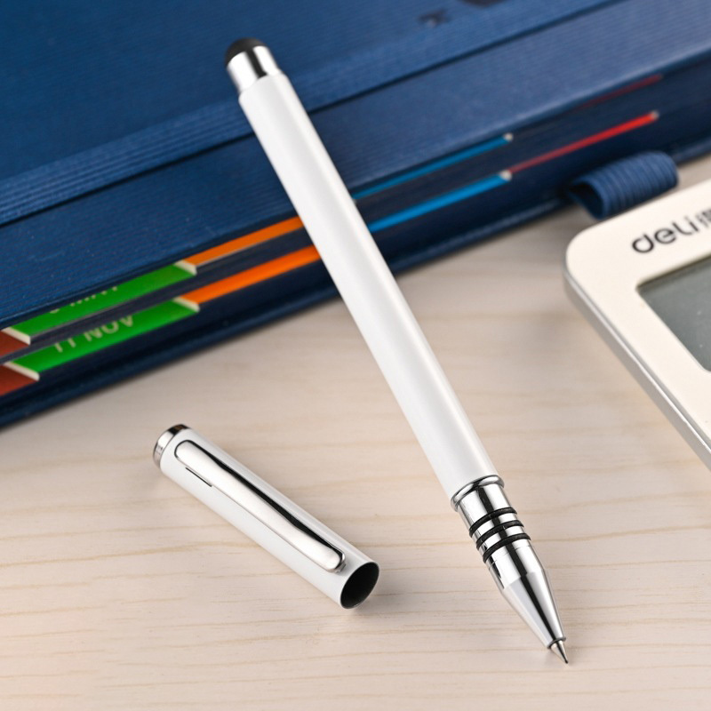 Metal Ballpoint Pen With Stylus