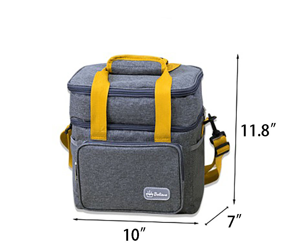 Oxford Insulated Lunch Tote
