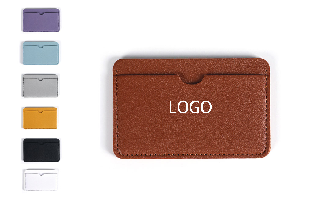 PU Leather 3-Card Wallet