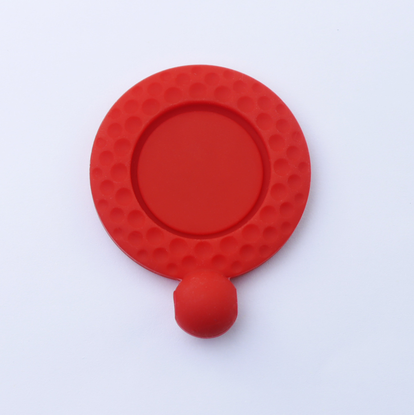Magnetic Silicone Golf Ball Marker Holder w/Golf Marker