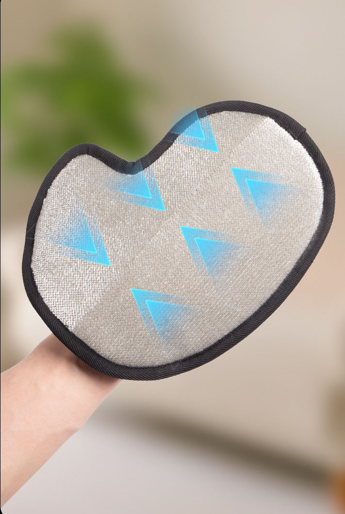 Anti-Static Double-Sided Pet Grooming Glove
