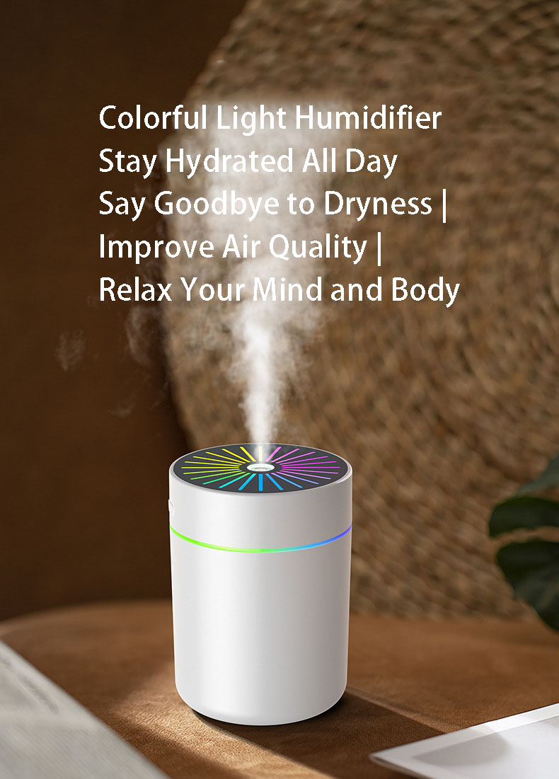USB Car Humidifier With Light