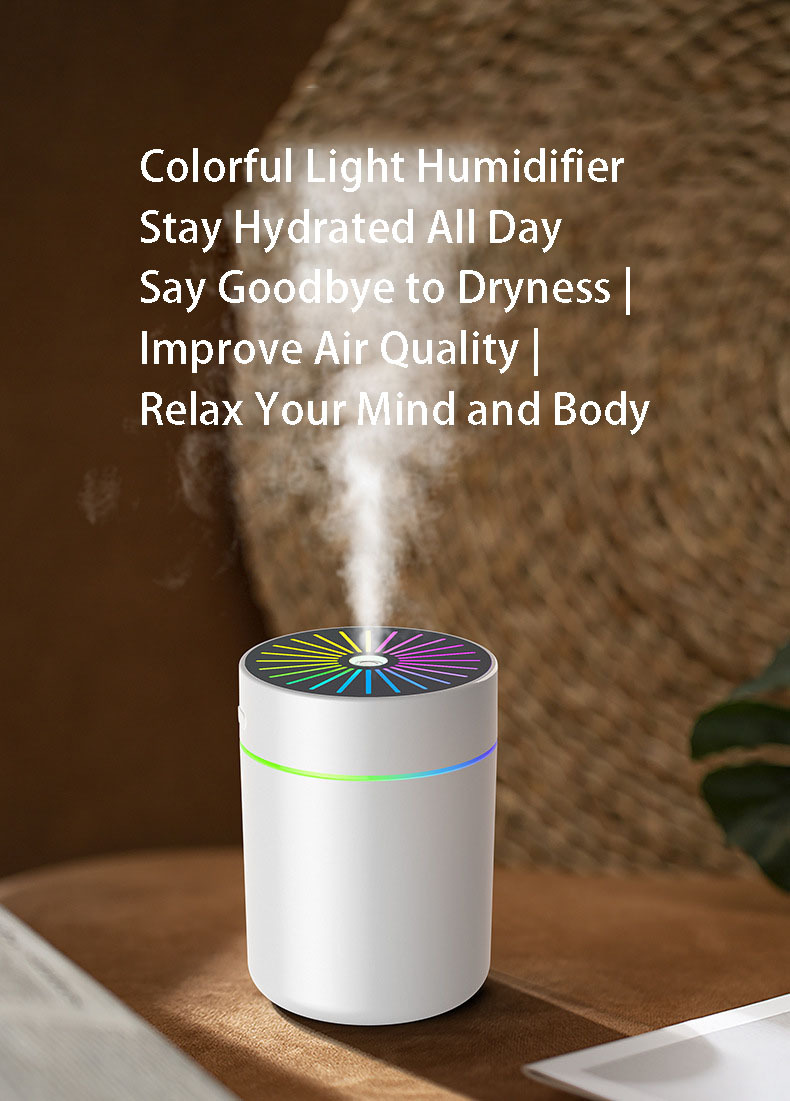 USB Car Humidifier With Light