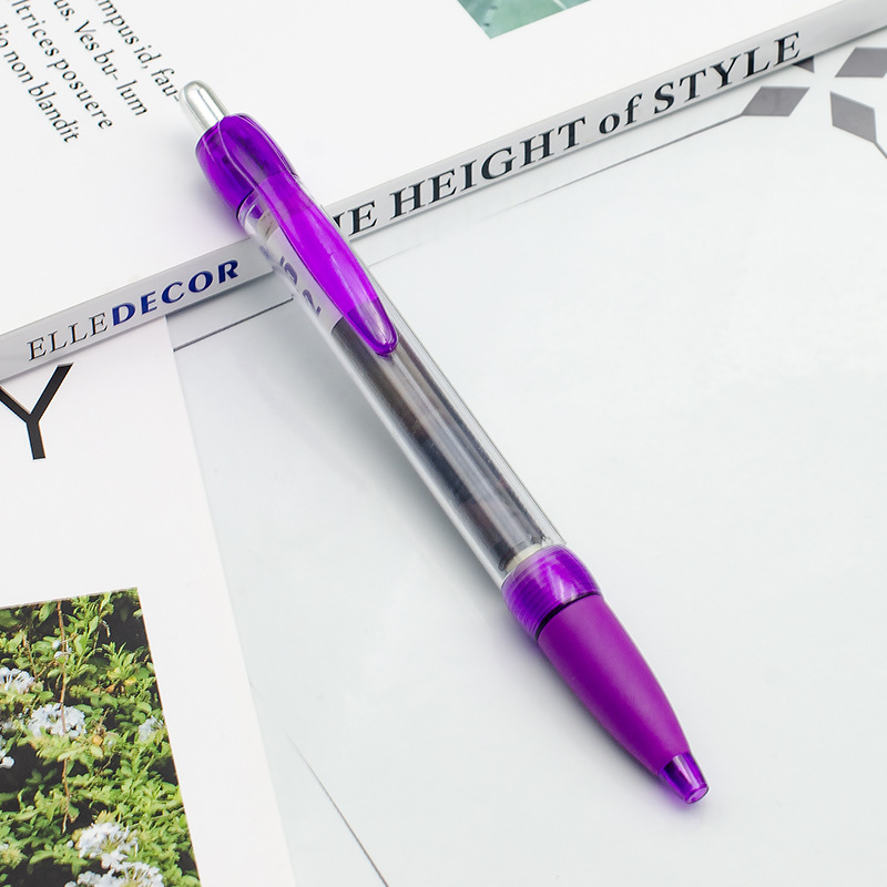 Pull Out Banner Ballpoint Pen