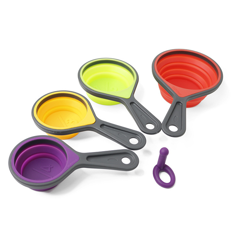 8 Pieces Silicone Measuring Set