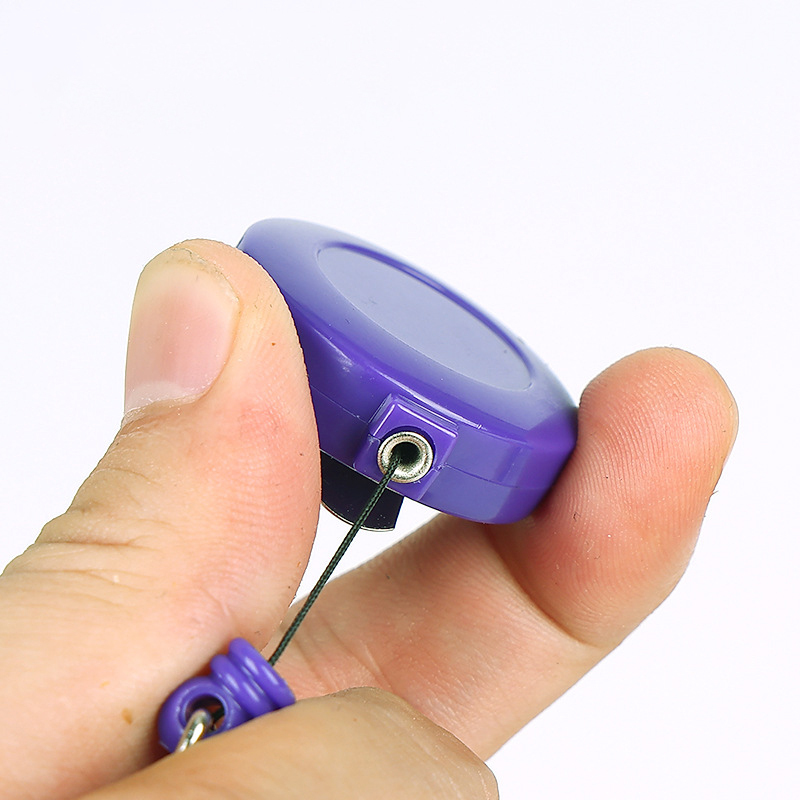 Retractable Badge Reel with Metal Clip