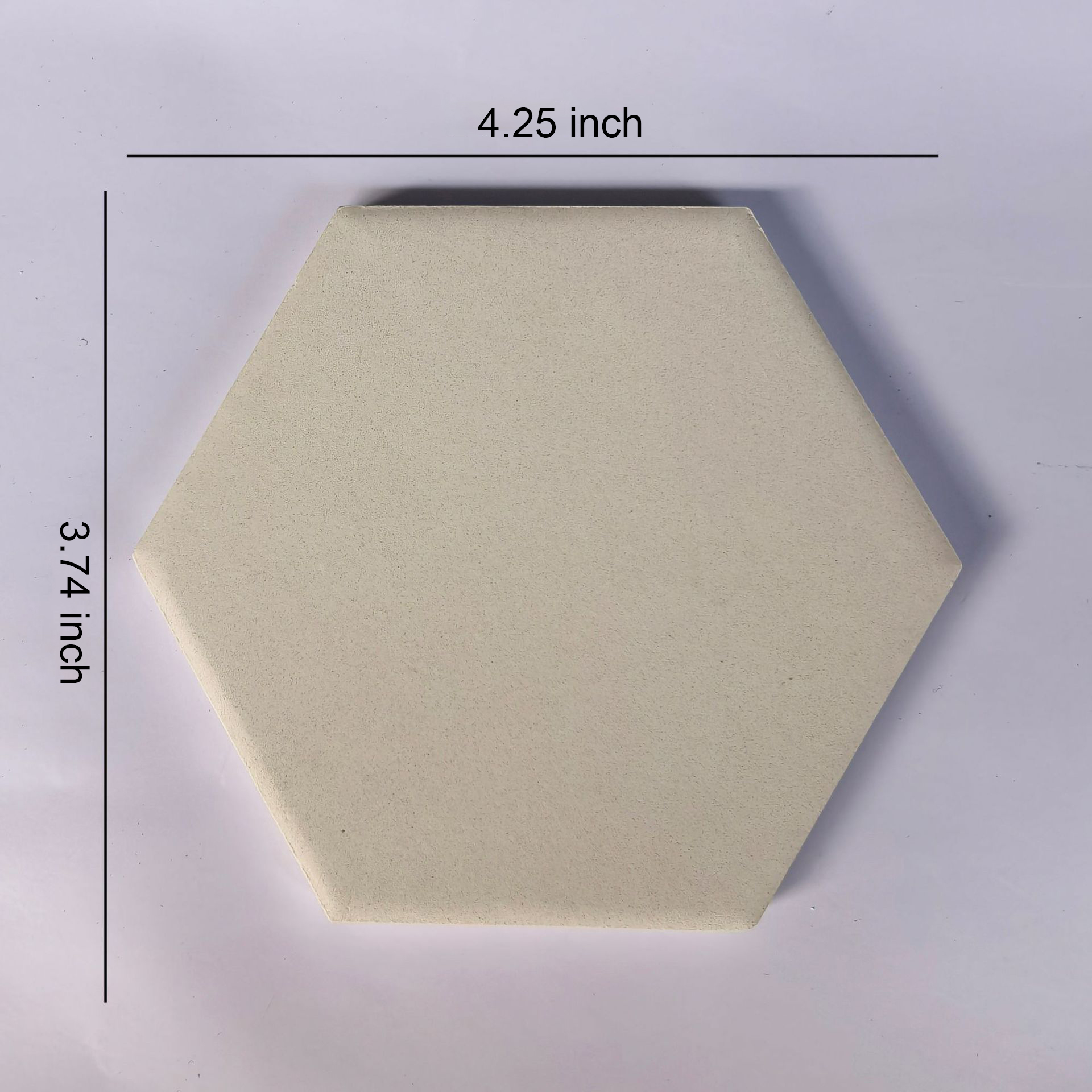 Hexagonal Ceramic Cup Coaster