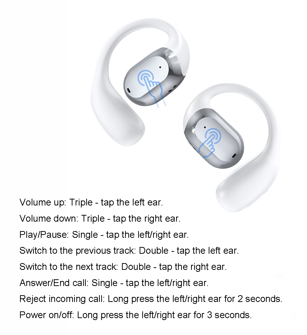 Over-Ear Wireless Headphones with Digital Display