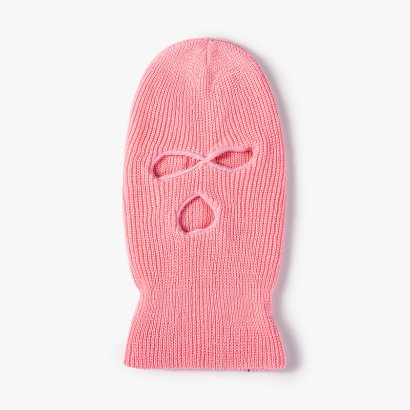 Acrylic 3-Hole Ski Mask Beanie