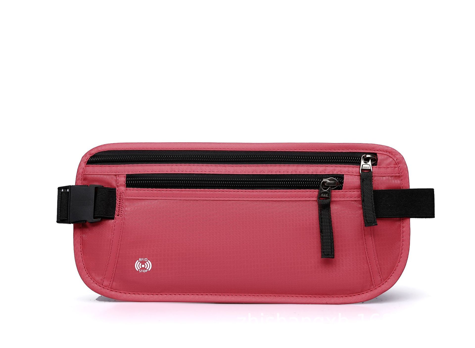 Nylon RFID Blocking Passport Fanny Pack