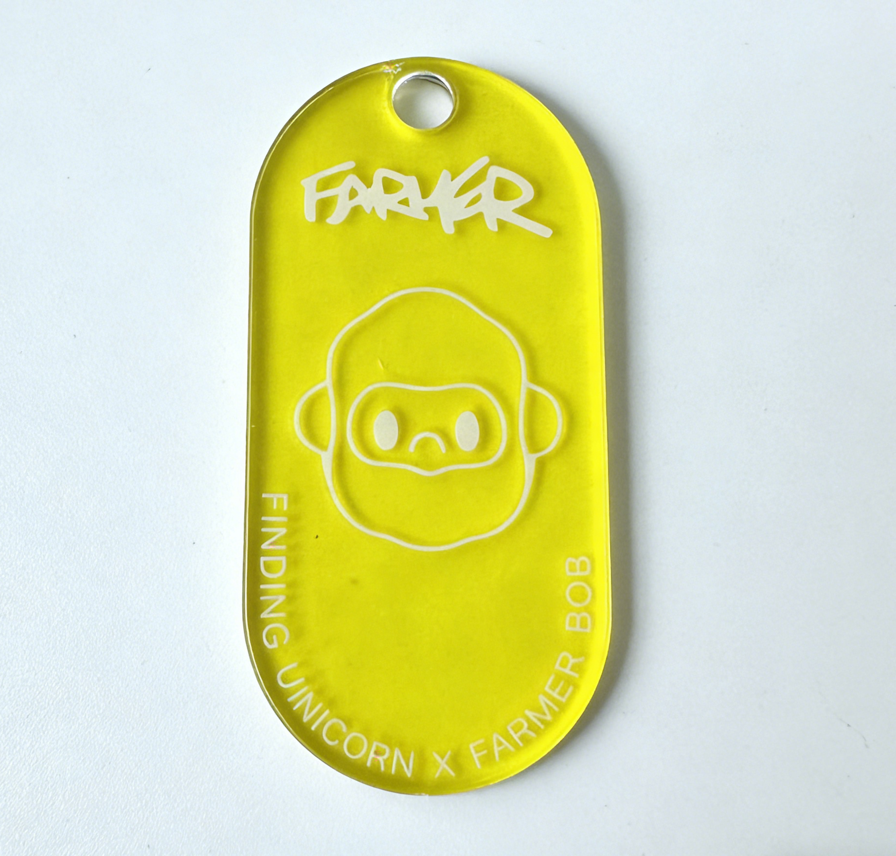 Transparent Acrylic Key Tag
