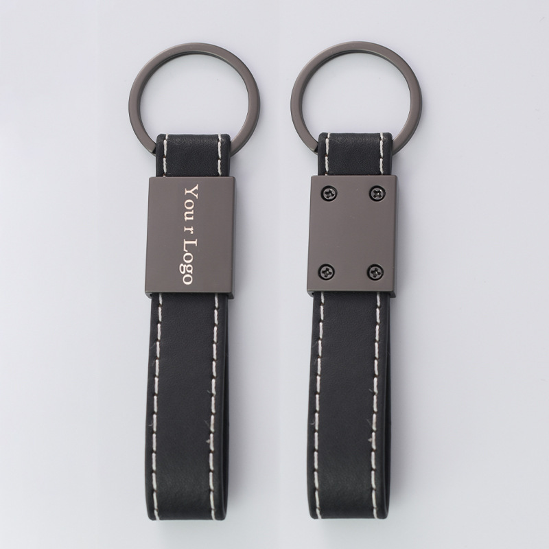 PU Leather Keychain	This keychain is crafted from premium PU leather and paired with sturdy metal accents. Suitable for daily key organization, backpack decoration, corporate promotional gifts, or small presents, it combines stylish PU leather craftsmansh