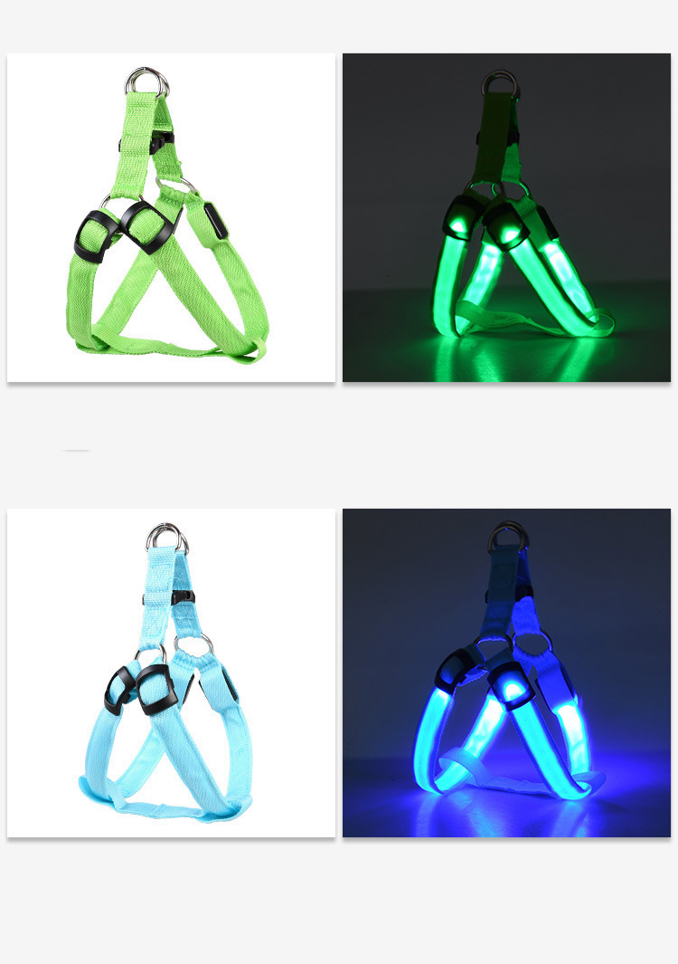 LED Light-Up Dog Harness