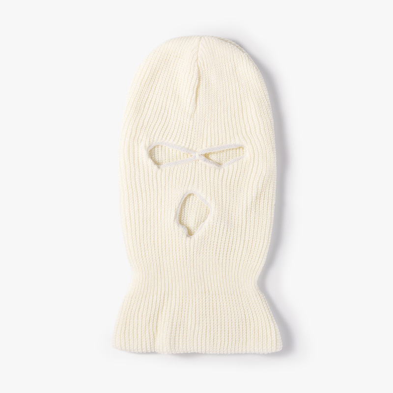 Acrylic 3-Hole Ski Mask Beanie