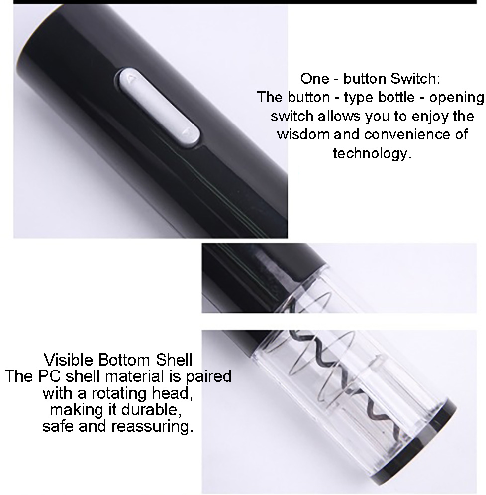 Electric Wine Opener with Foil Cutter