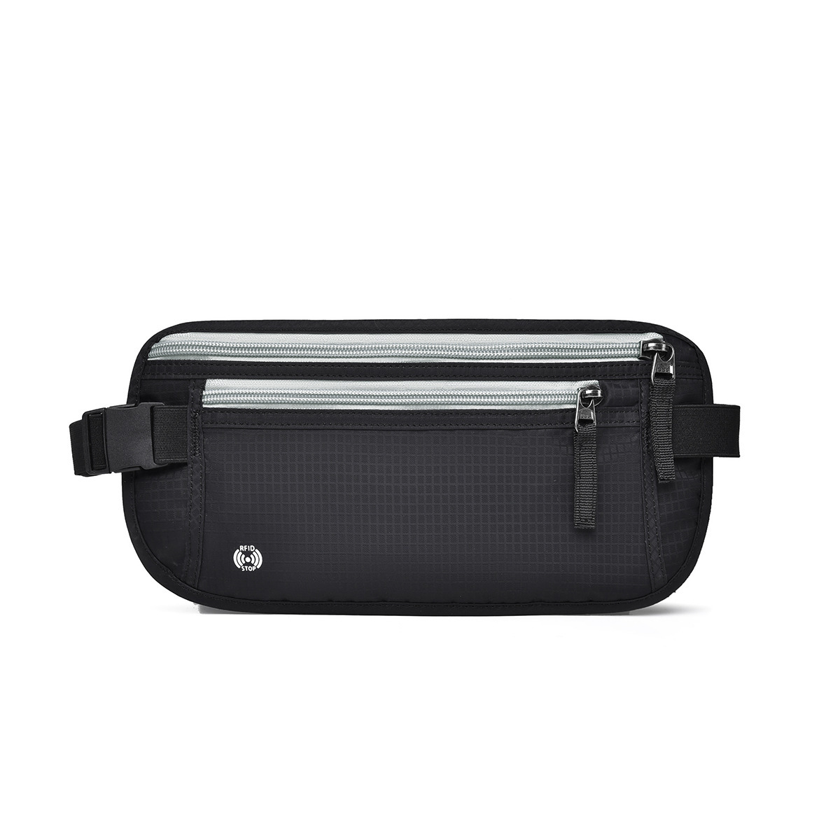 Nylon RFID Blocking Passport Fanny Pack