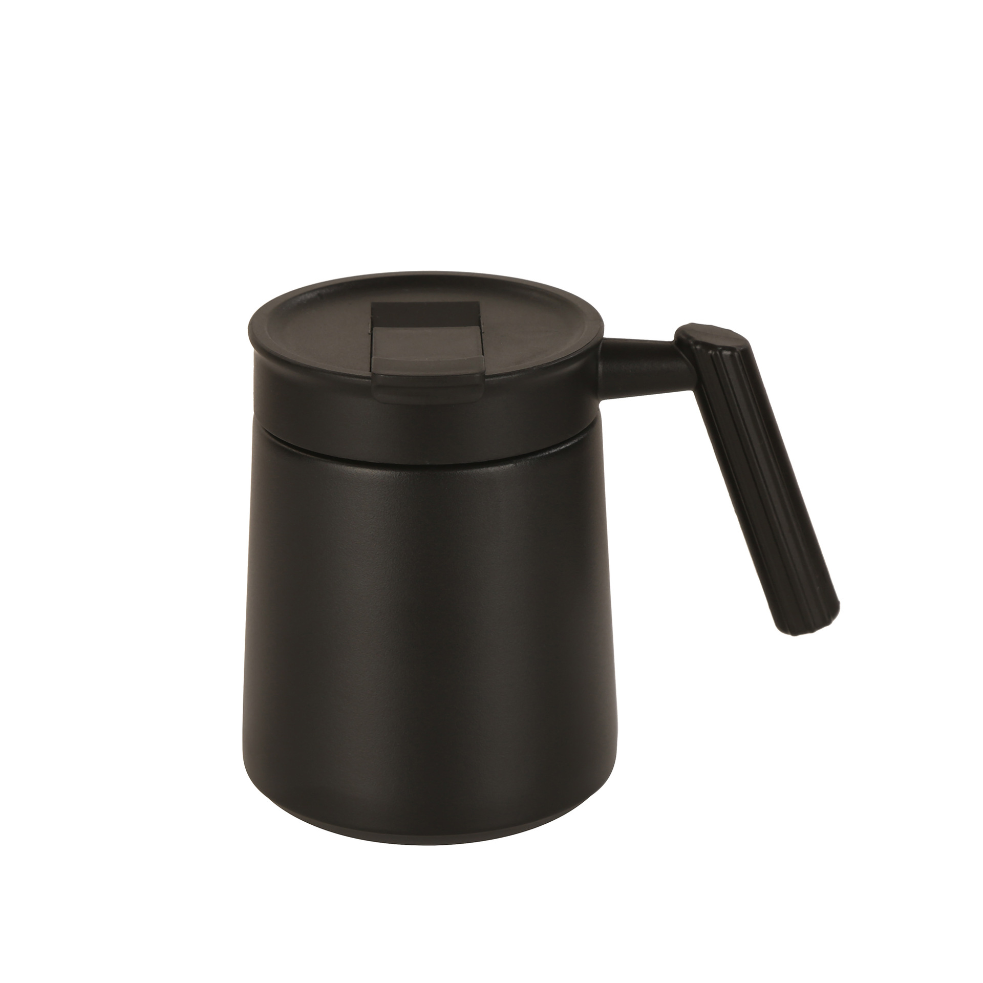 Stainless Steel Coffee Mug with Handle & Lid-17OZ