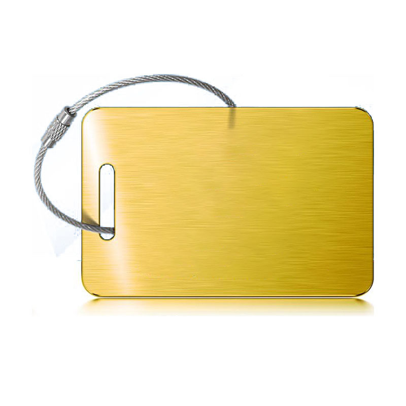 Stainless Steel Luggage Tag