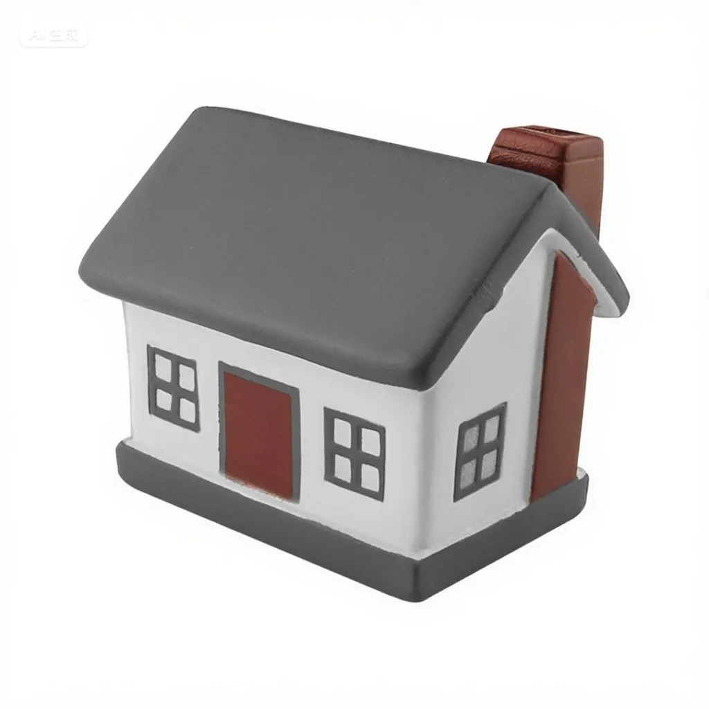 House Shaped Foam Stress Ball