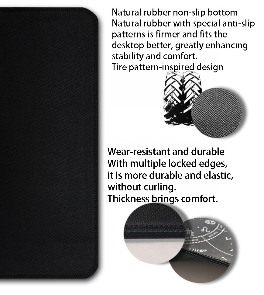 Full Color Office Mouse Pad-31"x11.8"