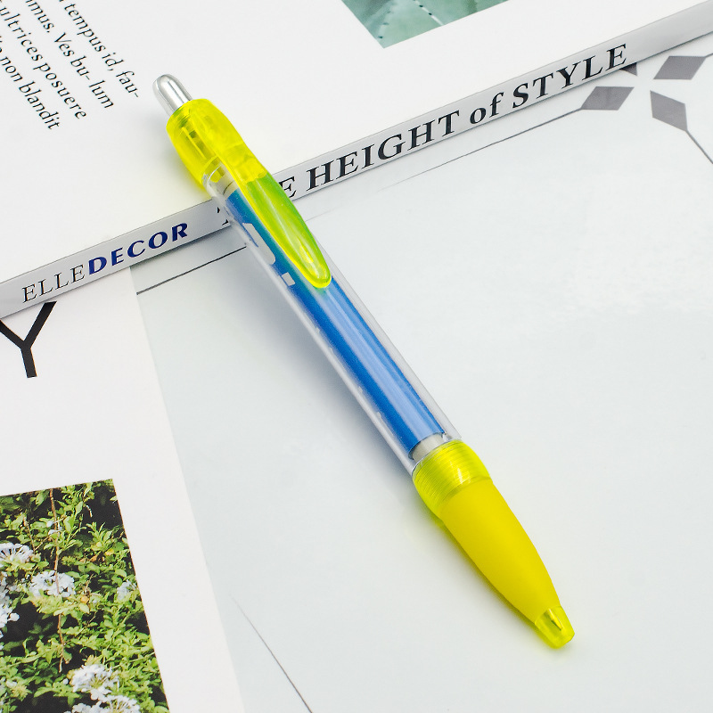 Pull Out Banner Ballpoint Pen