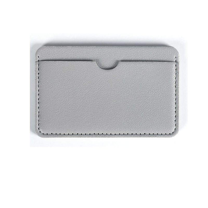PU Leather 3-Card Wallet
