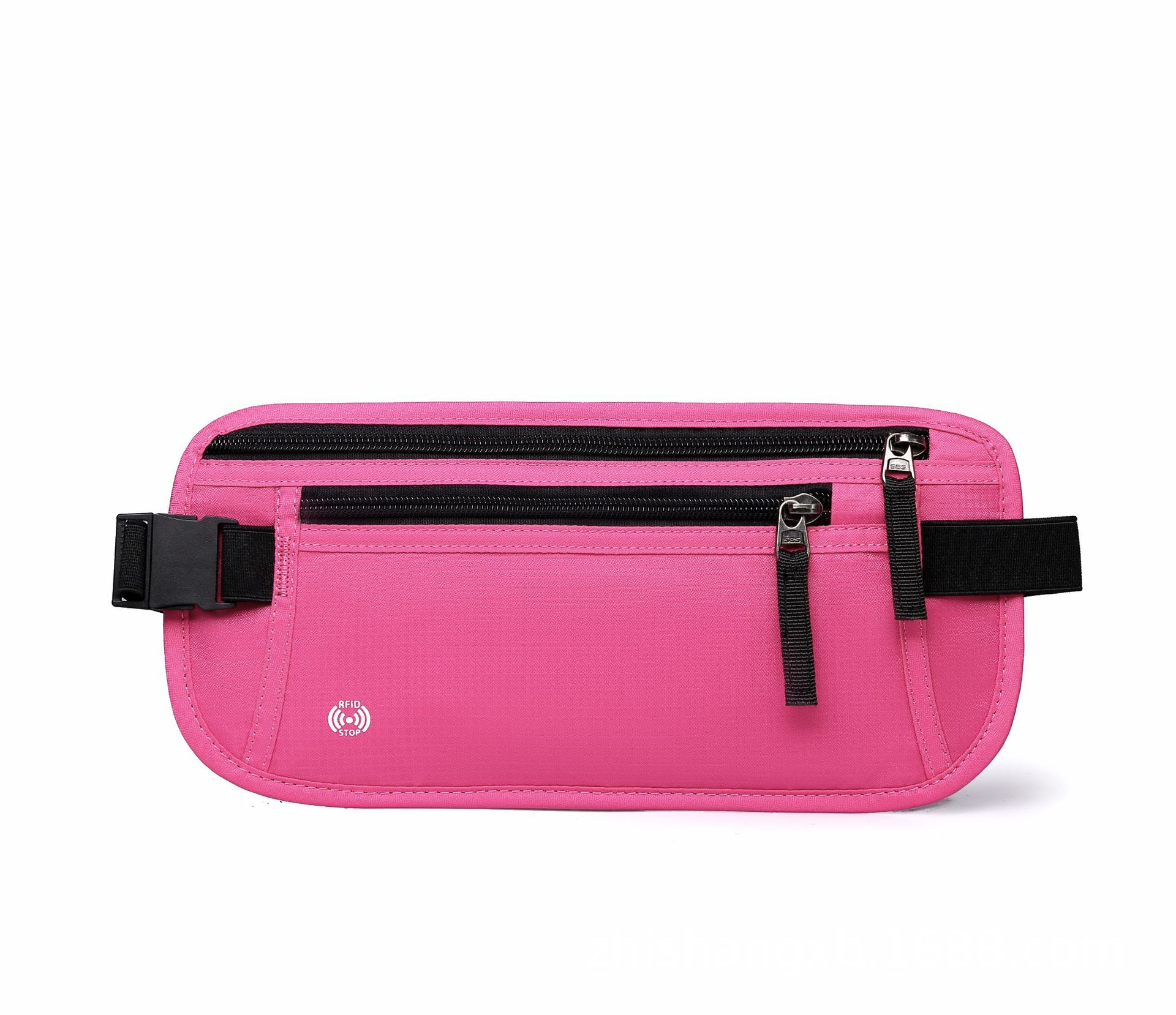 Nylon RFID Blocking Passport Fanny Pack