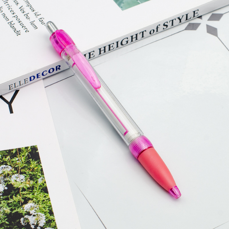 Pull Out Banner Ballpoint Pen