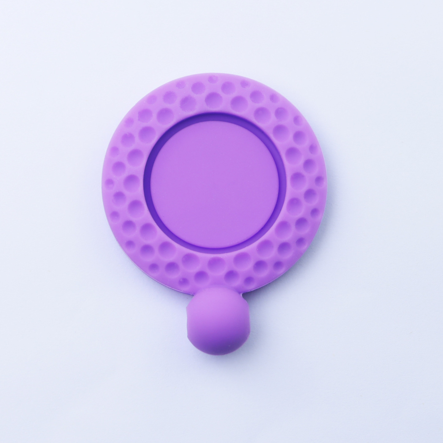 Magnetic Silicone Golf Ball Marker Holder w/Golf Marker