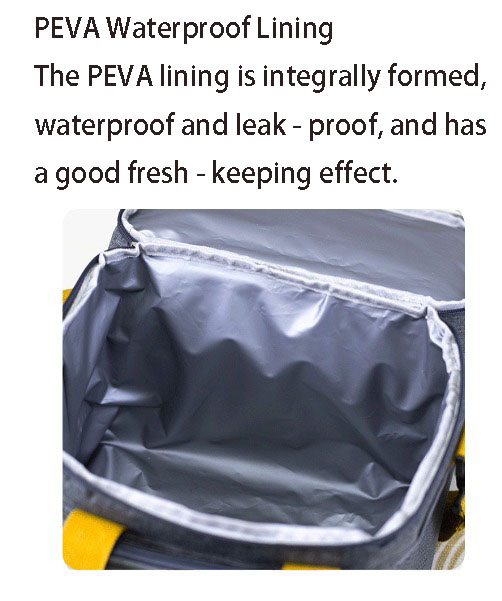 Oxford Insulated Lunch Tote