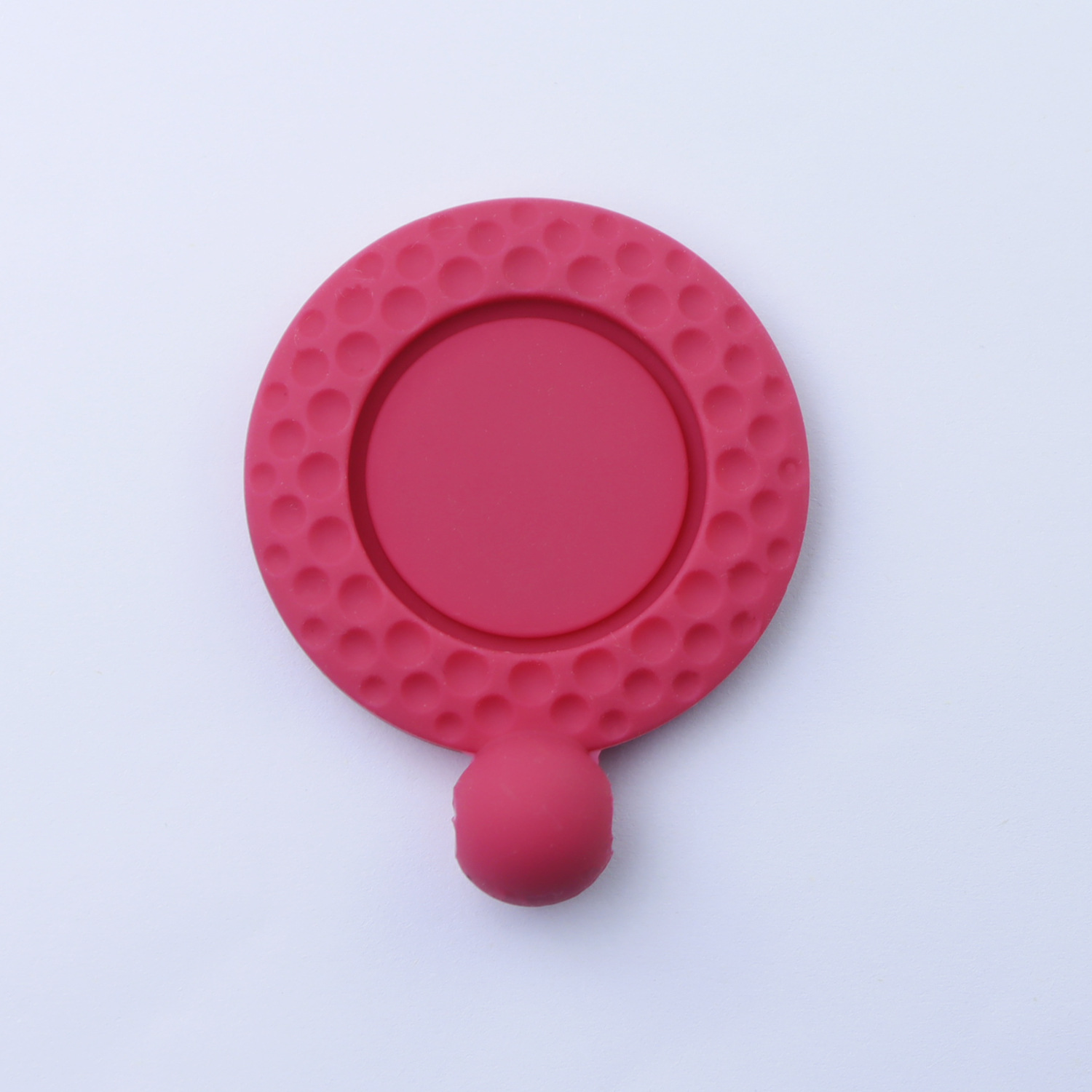 Magnetic Silicone Golf Ball Marker Holder w/Golf Marker