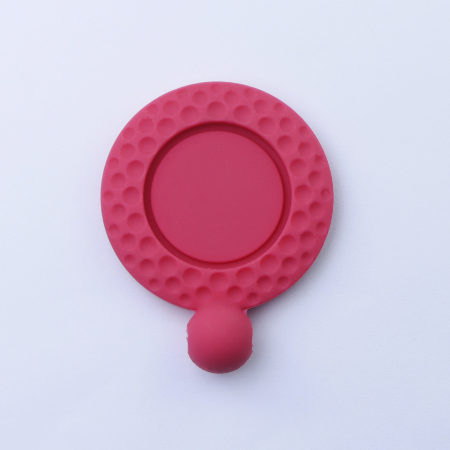 Magnetic Silicone Golf Ball Marker Holder w/Golf Marker